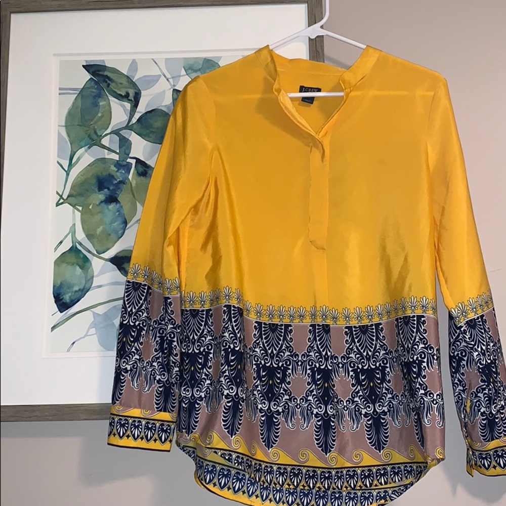 J Crew Boho Tunic Top